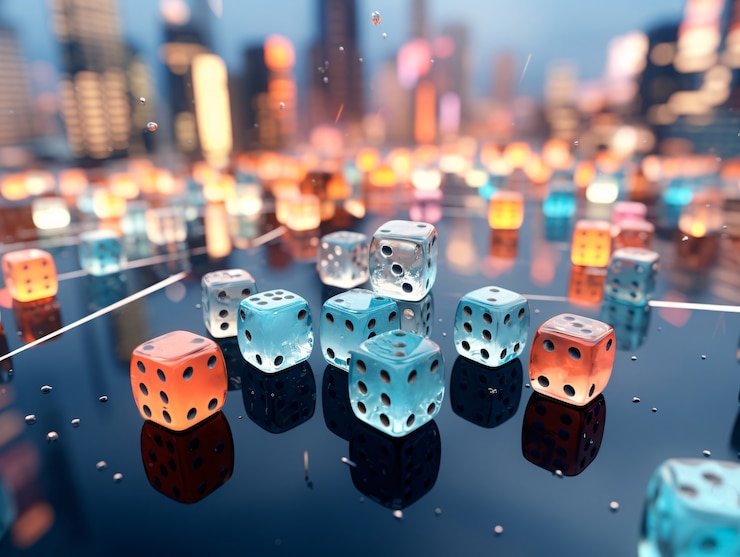 Professional croupier at jawara slot live Baccarat table with HD multi-camera setup